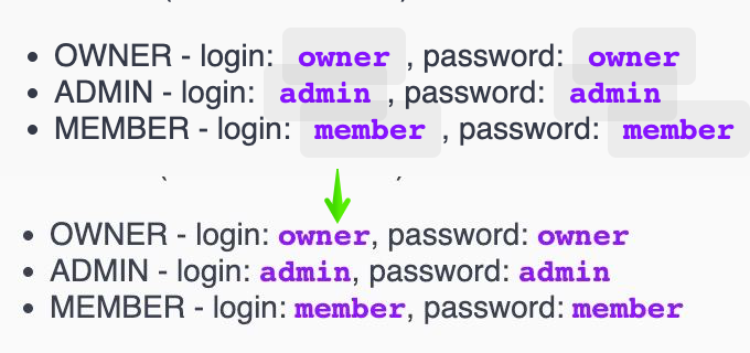 Illustrative example